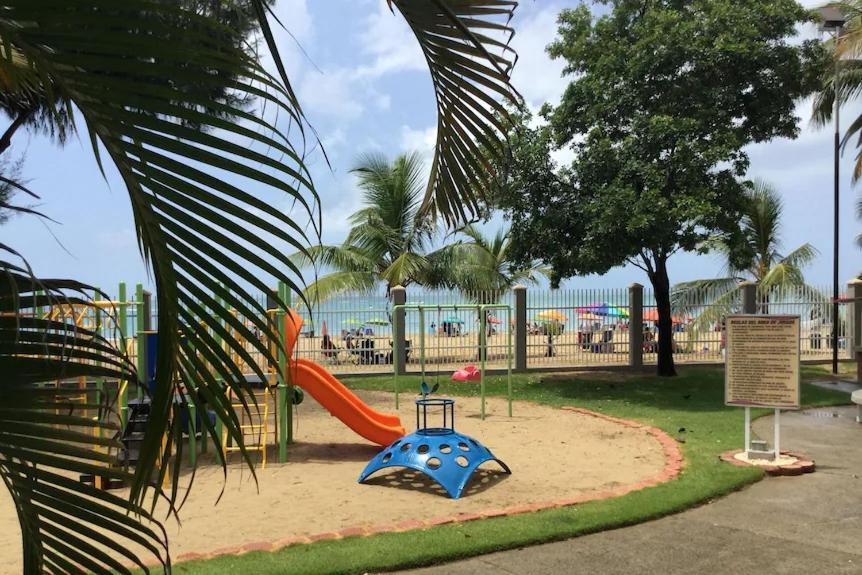 Downtown Beachfront Isla Verde Luxury Apartment San Juan Exterior foto